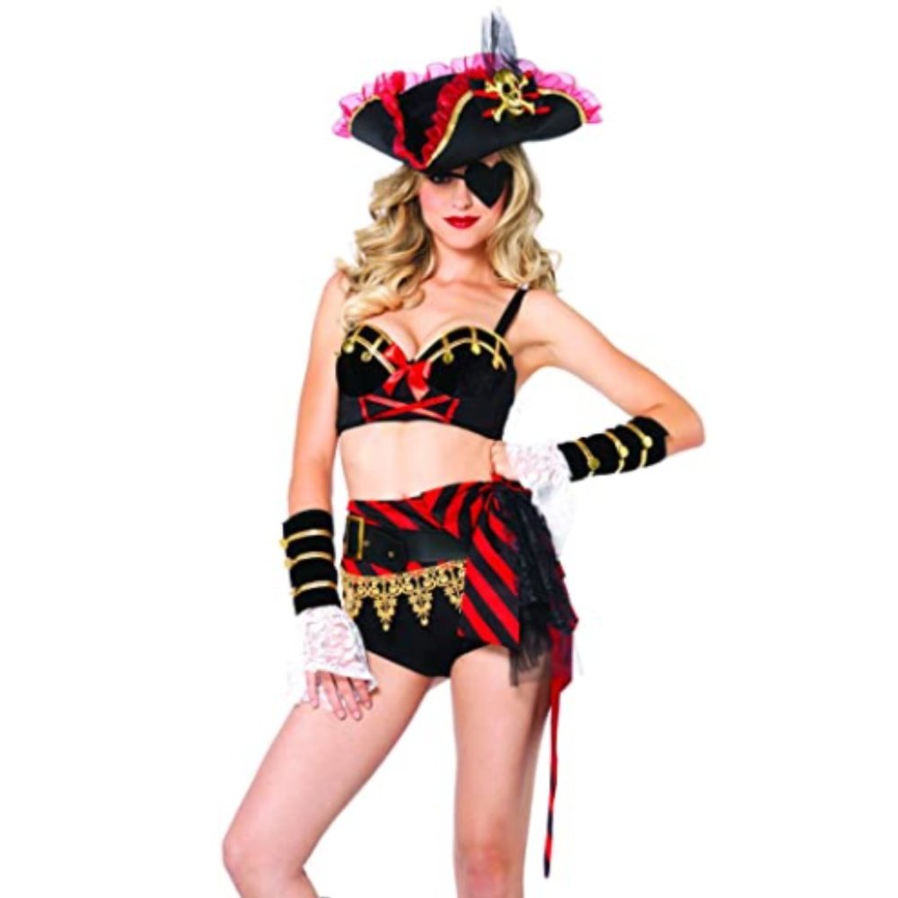 Leg Avenue Women's 6 Piece Darling Swashbuckler
